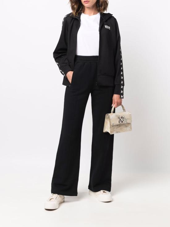 26SS 골든구스 스타 지퍼 스웨트셔츠 GWP00875 P000520 80203 BLACK WHITE - GOLDEN GOOSE