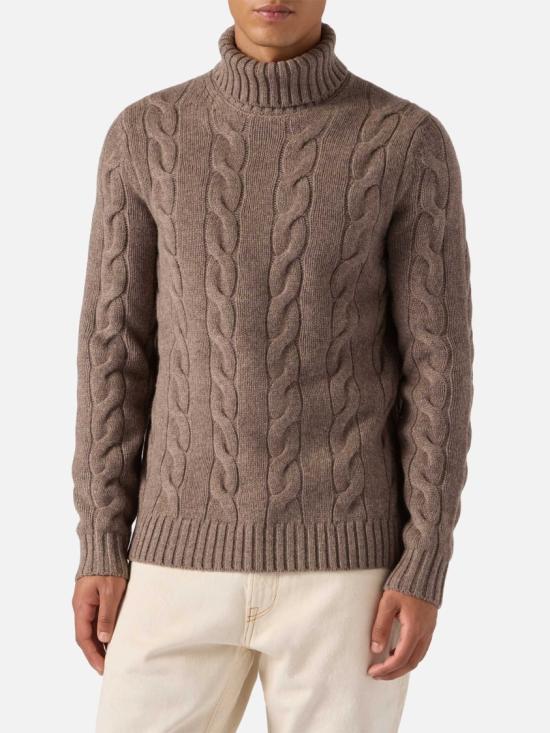 25FW 세인트바쓰 터틀넥 VALDEZWOOL00028I Brown - MC2 SAINT BARTH