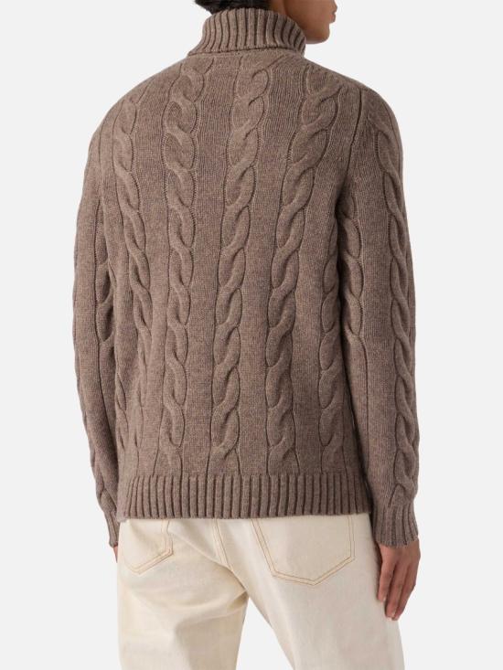 25FW 세인트바쓰 터틀넥 VALDEZWOOL00028I Brown - MC2 SAINT BARTH