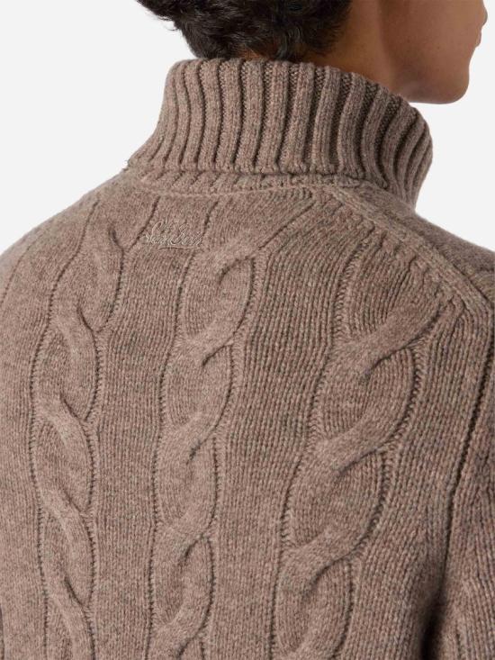 25FW 세인트바쓰 터틀넥 VALDEZWOOL00028I Brown - MC2 SAINT BARTH