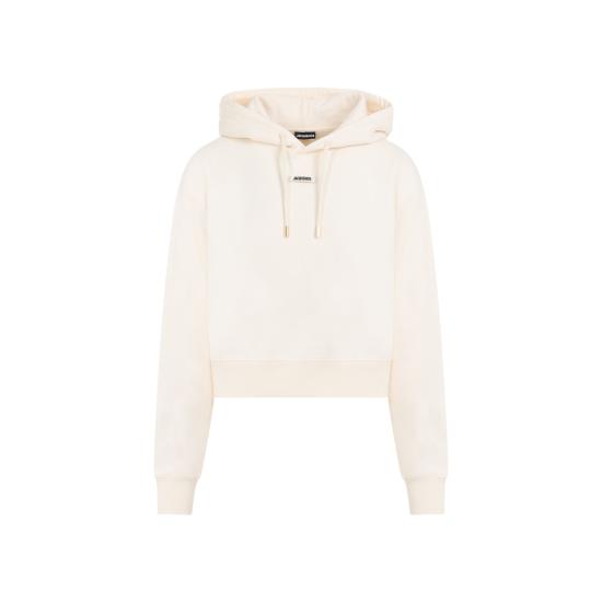 26SS 자크뮈스 르 그로그랭 후드 티셔츠 HOW00247AJ00109 130 LIGHT BEIGE - JACQUEMUS