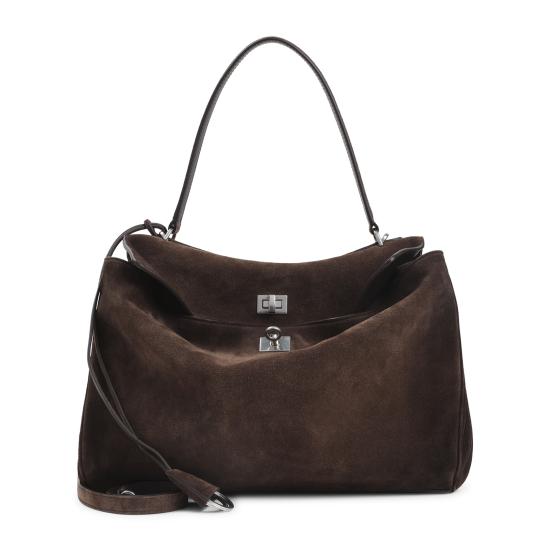 26SS 발렌시아가 로데오 미디움 핸드백 789772 2AB4G 2308 LIGHT ESPRESSO - BALENCIAGA