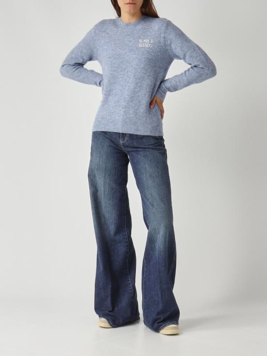 25FW 세인트바쓰 스웨터 NEWQUEENALPACA04018I Blue - MC2 SAINT BARTH