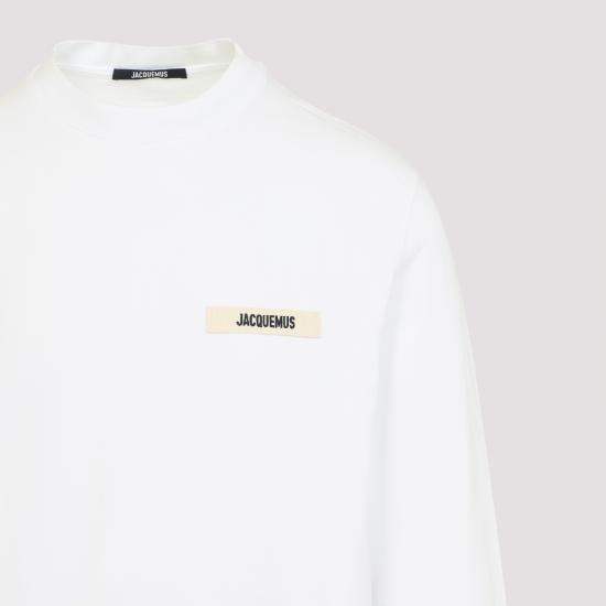 26SS 자크뮈스 그로그랭 긴팔 티셔츠 TSM00570AJ00226 100 WHITE - JACQUEMUS