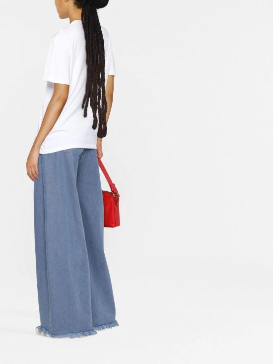 26SS 골든구스 스타 컬렉션 블랙 스타 티셔츠 GWP01220 P000593 10364 OPTIC WHITE BLACK - GOLDEN GOOSE