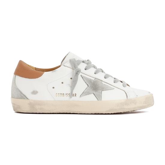 26SS 골든구스 스니커즈 GWF00102 F002182 10803 WHITE ICE LIGHT BROWN - GOLDEN GOOSE
