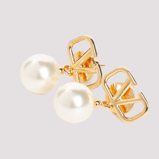 26SS 발렌티노 가라바니 이어링 8W2J0E36UXM 0O3 ORO 18 CREAM - VALENTINO GARAVANI