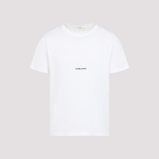 26SS 생로랑 반팔 티셔츠 464572 YB2DQ 9000 BLANC - SAINT LAURENT