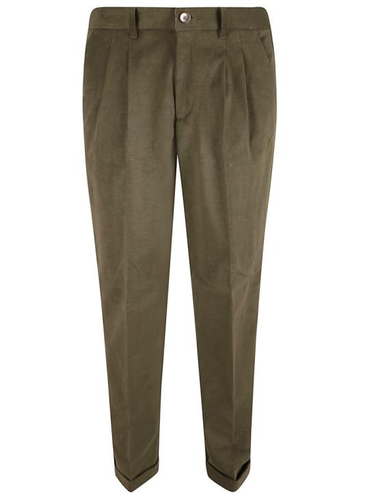 25FW 에르노 스트레이트 팬츠 PT000138U13268S7780 Green