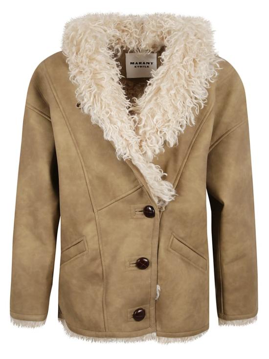 25FW 이자벨마랑 코트 MA0427FAC3A01E50TA Brown