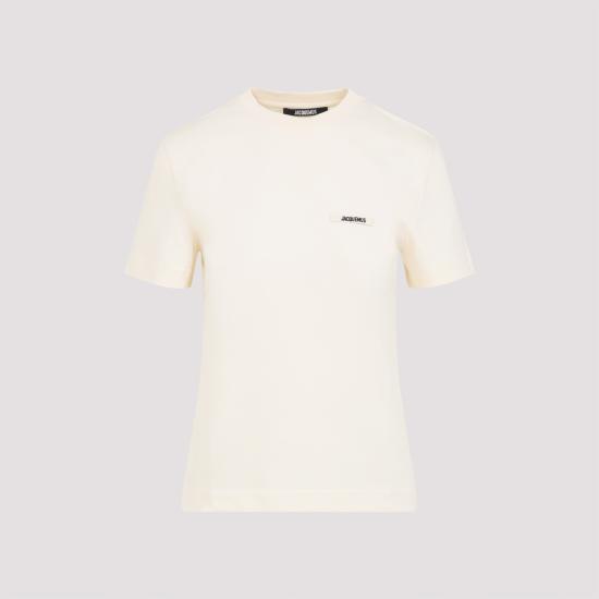 26SS 자크뮈스 반팔 티셔츠 TSW00550AJ00029 131 LIGHT BEIGE 2 - JACQUEMUS