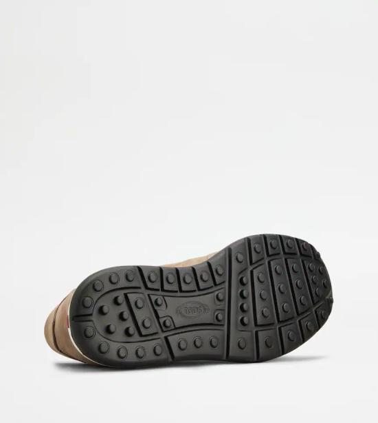 25FW 토즈 레드 닷 스니커즈 XXM79K0Z281J17553J Brown - TODS