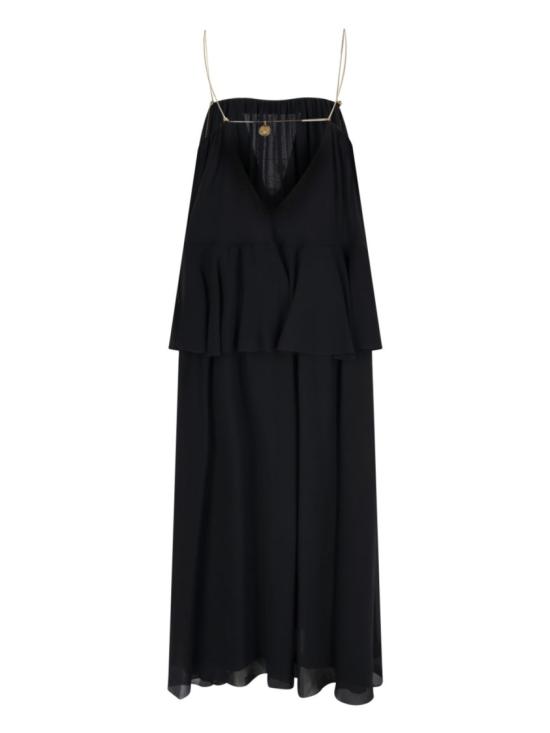 26SS 끌로에 미디 원피스 26SRO03002001 Black - CHLOE