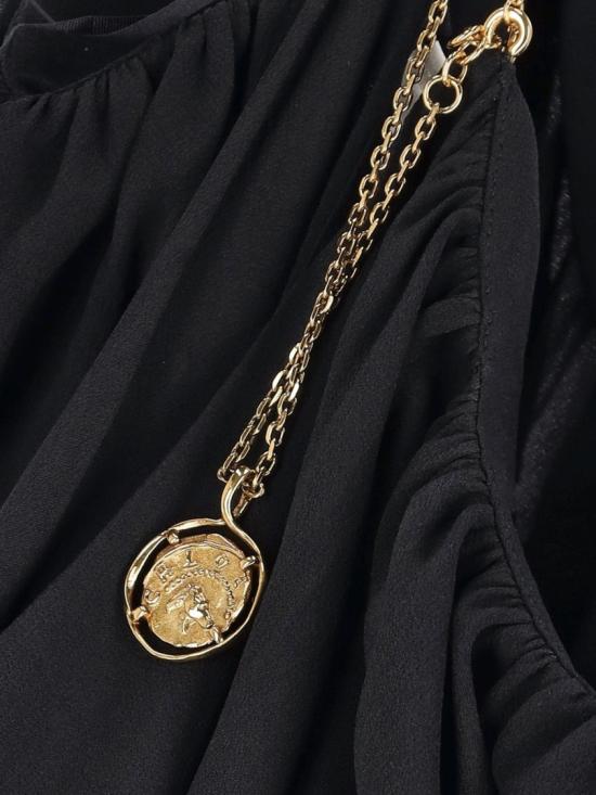 26SS 끌로에 미디 원피스 26SRO03002001 Black - CHLOE