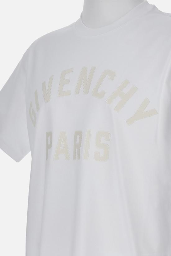  지방시 반팔 티셔츠 BM71NK3YRS100 White - GIVENCHY