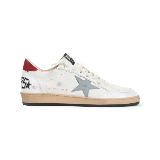26SS 골든구스 스니커즈 GMF00117 F006777 12155 WHITE SILVER BLUE RED - GOLDEN GOOSE