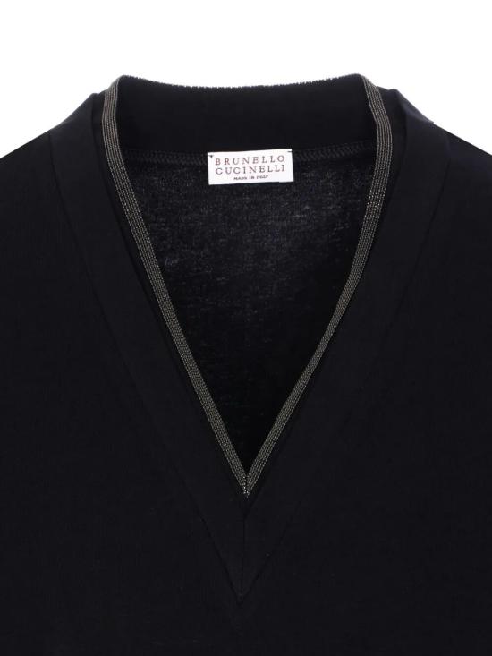 26SS 브루넬로 쿠치넬리 반팔 티셔츠 M0T18BD222 C101 NERO - BRUNELLO CUCINELLI