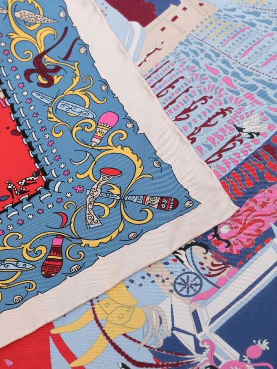 26SS 살바토레 페라가모 머플러/스카프 311595 0746281 MARINE BLUETTE - SALVATORE FERRAGAMO