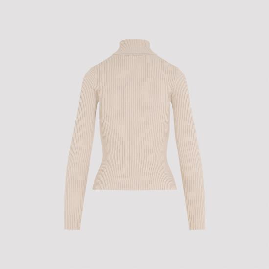 26SS 쿠레쥬 스웨터 PERMPU022FI0001 1054 CAPPUCCINO - COURREGES