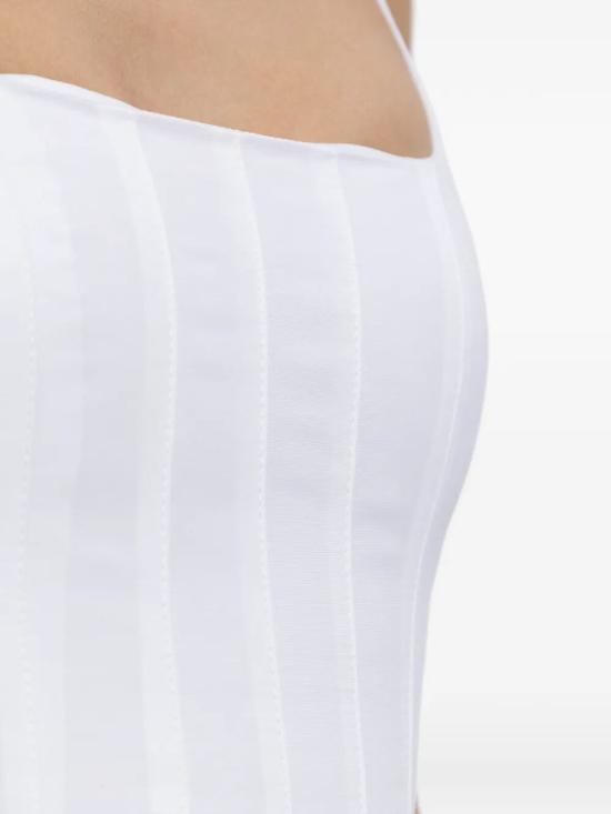 26SS 자크뮈스 롱 원피스 DRW00231AW00351 100 WHITE - JACQUEMUS