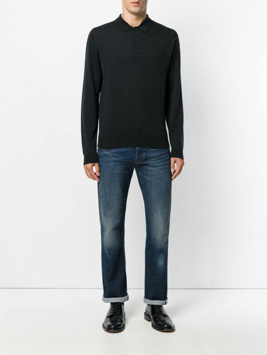 26SS 존스메들리 스웨터 BELPER BLACK - JOHN SMEDLEY