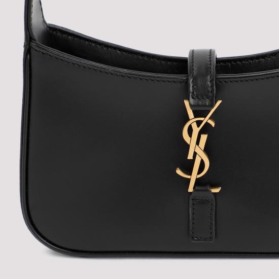 26SS 생로랑 Le 5 A 7 미니 호보백 710318 2R20W 1000 NERO - SAINT LAURENT