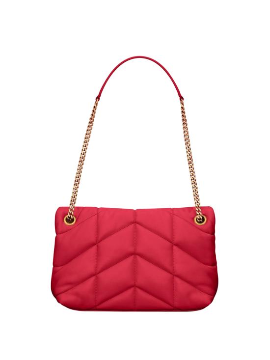 26SS 생로랑 루루 푸퍼 스몰 체인 백 577476 1EL07 6937 RED DANGER - SAINT LAURENT