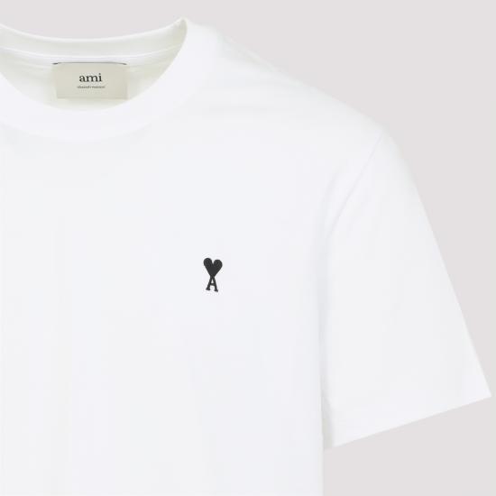 26SS 아미 반팔 티셔츠 HTS346 724 100 WHITE - AMI