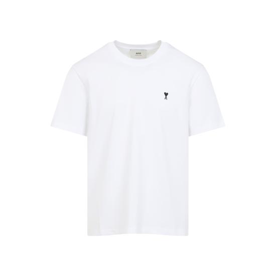 26SS 아미 반팔 티셔츠 HTS346 724 100 WHITE - AMI