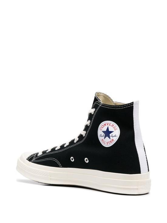 26SS 꼼데가르송 플레이 X 컨버스 스니커즈 P1K112 BLACK - COMME DES GARCONS PLAY CONVERSE
