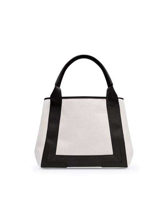 26SS 발렌시아가 NAVY 스몰 카바스백 339933 2HH3N 9260 NATURAL BLACK - BALENCIAGA