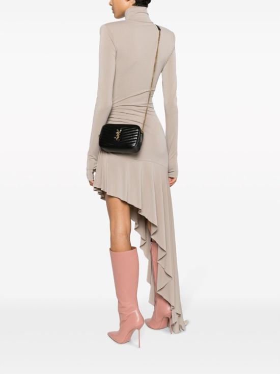 26SS 생로랑 퀼티드 레더 루 미니백 748849 DV707 1000 NERO - SAINT LAURENT