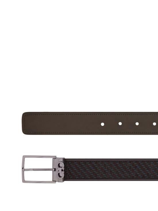 26SS 살바토레 페라가모 가죽 벨트 670575 0786458 T MORO NERO - SALVATORE FERRAGAMO