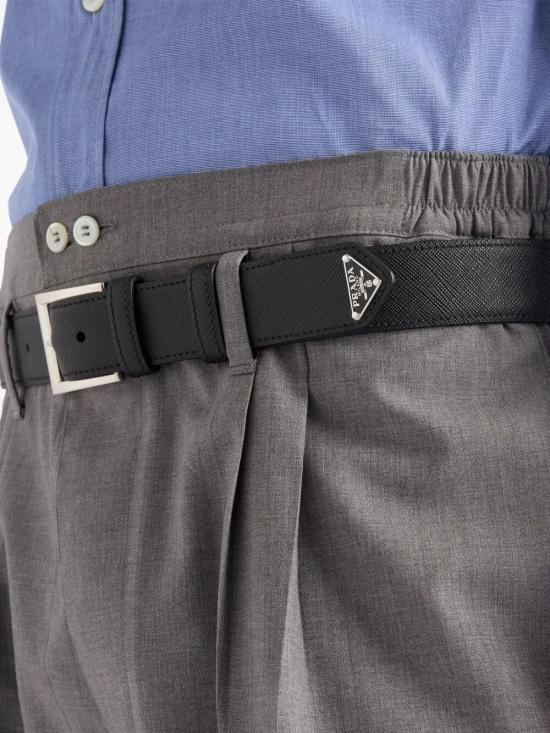 26SS 프라다 가죽 벨트 2CC672 053 F0002 NERO - PRADA