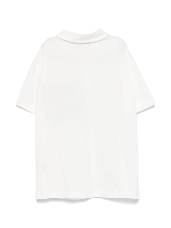 26SS [키즈] 펜디 폴로 셔츠 JMI475 7AJ F0TU9 GESSO - FENDI