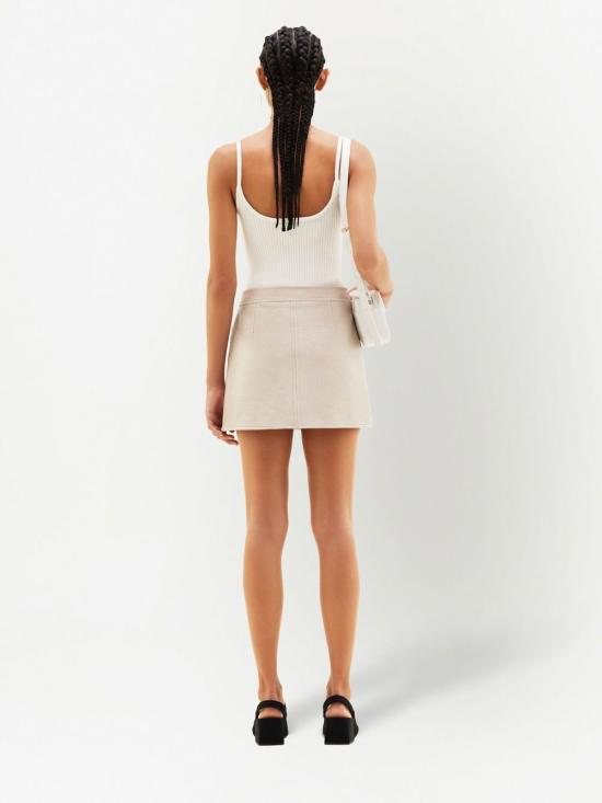 26SS 쿠레쥬 민소매 티셔츠 PERMDE012FI0001 0001 HERITAGE WHITE - COURREGES