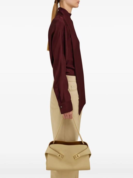 26SS 살바토레 페라가모 숄더백 219816 0780594 STONE BURNT OCRA - SALVATORE FERRAGAMO