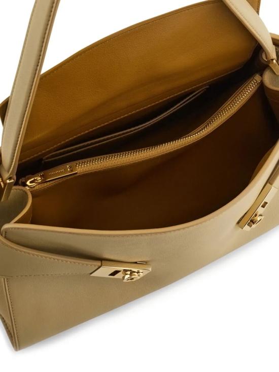 26SS 살바토레 페라가모 숄더백 219816 0780594 STONE BURNT OCRA - SALVATORE FERRAGAMO