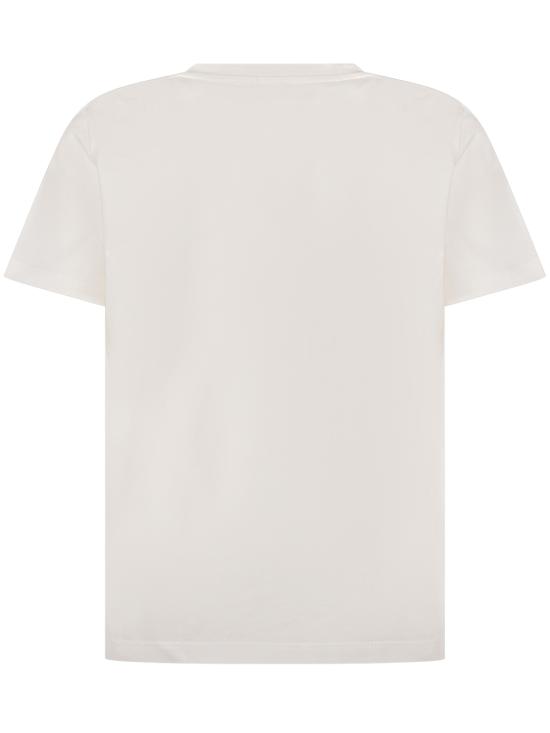 26SS [키즈] 베르사체 티셔츠 10182931A16800 2W3E0 WHITE GOLD BLACK - VERSACE