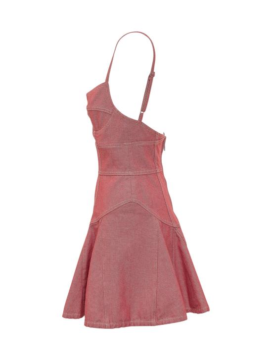 26SS 디스퀘어드2 숏 원피스 S75CV0978D30026 309 ROSSO - DSQUARED2