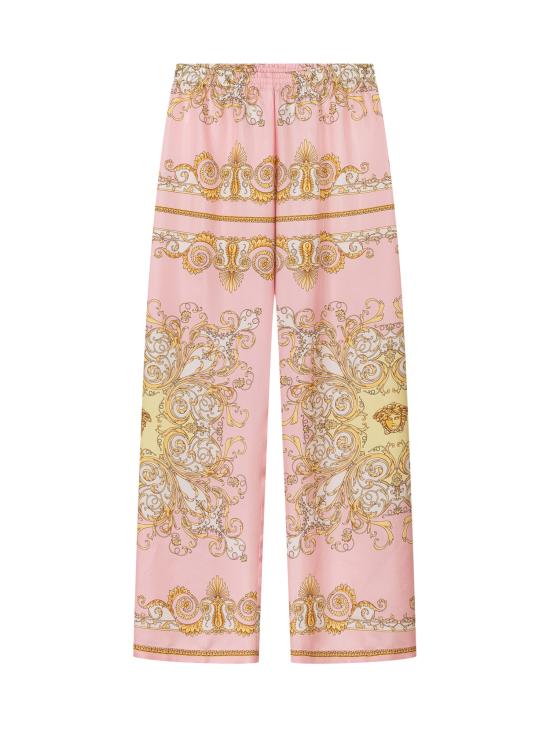 26SS [키즈] 베르사체 트레이닝/조거 팬츠 10185141A17228 5Y590 PALE YELLOW ROSE