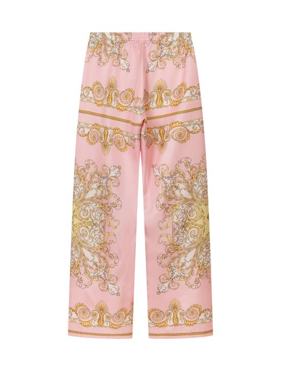 26SS [키즈] 베르사체 트레이닝/조거 팬츠 10185141A17228 5Y590 PALE YELLOW ROSE - VERSACE