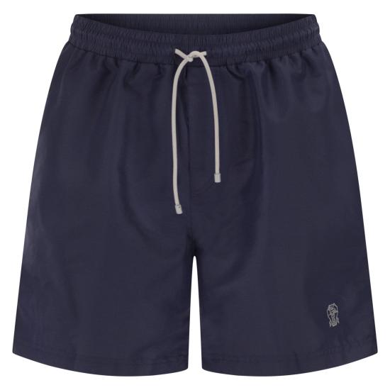26SS 브루넬로 쿠치넬리 로고 스윔 팬츠 MW817043 NAVY