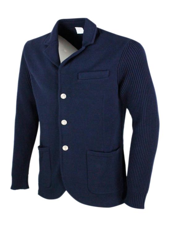 26SS 일레븐티 수트 자켓 K76GIAK03 BOT 11 Blue - ELEVENTY