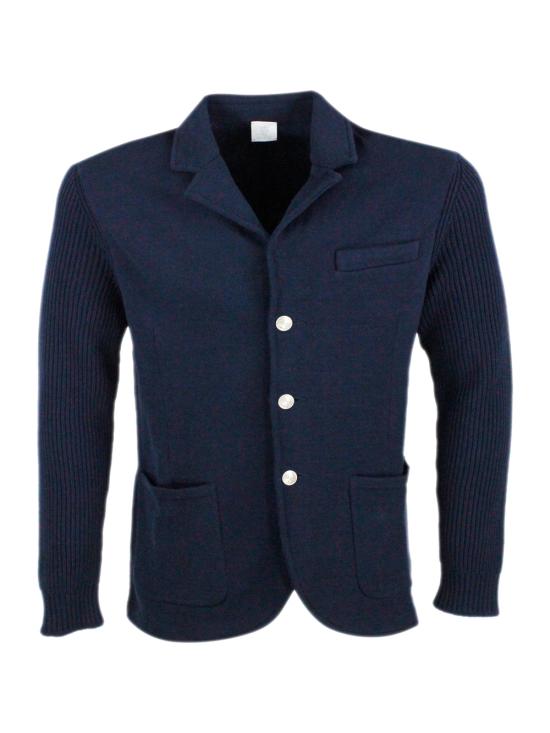 26SS 일레븐티 수트 자켓 K76GIAK03 BOT 11 Blue