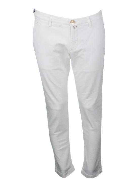 26SS 야콥코헨 스트레이트 팬츠 P001001S3848 W00D White