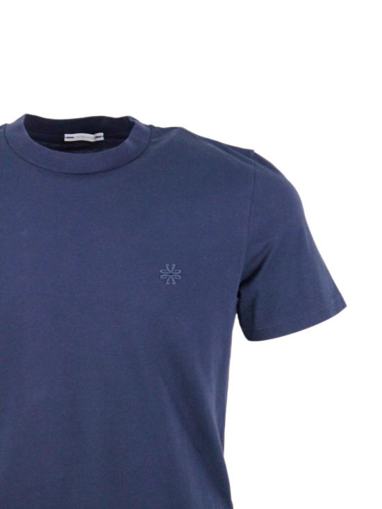 26SS 야콥코헨 반팔 티셔츠 JUM40002082 Y99 Blue - JACOB COHËN