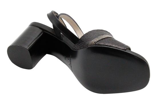 26SS 파비아나 필리피 힐/펌프스 ASD273A961 H582VR2 Black - FABIANA FILIPPI