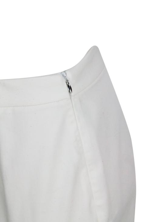 26SS 파비아나 필리피 스트레이트 팬츠 PAD274F257H463 0142 White - FABIANA FILIPPI