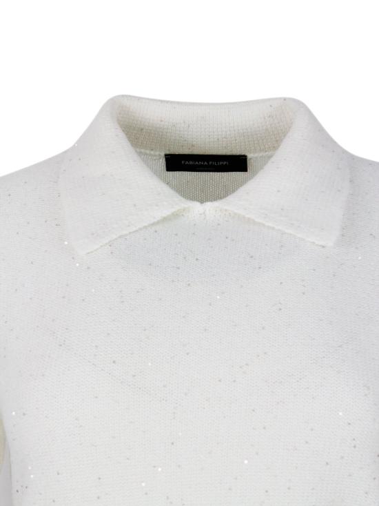 26SS 파비아나 필리피 스웨터 MAD265F004D273 0142 Cream - FABIANA FILIPPI